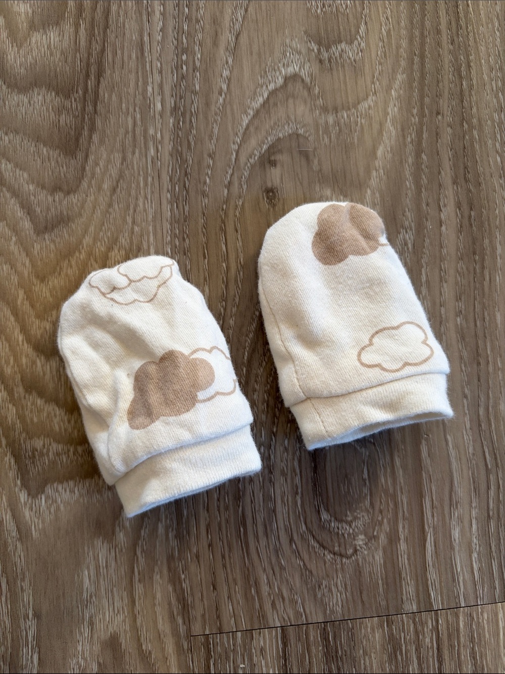 100% Organic Cotton Baby Mittens